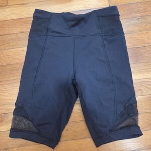 Lululemon Black Forget The Sweat Shorts Size 8